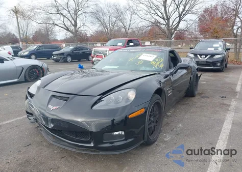 2007 Chevrolet Corvette Z06 Hardtop from USA, damaged, VIN 1G1YY26E075123295